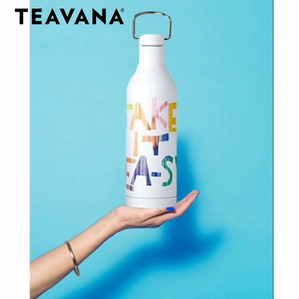 Teavana “TAKE IT TEA-SY” Vacuum Stainless Bottle